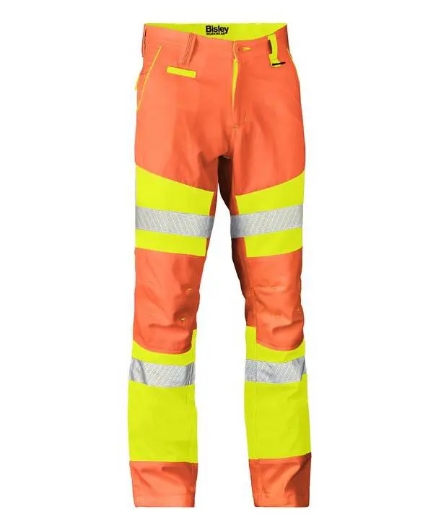 Picture of Bisley, Taped Biomotion Double Hi Vis Pants